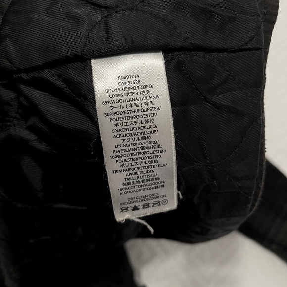 Armani Exchange Military Wool Coat - Picture 15 of 15